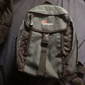 Vintage Lowepro camera backpack/bag.